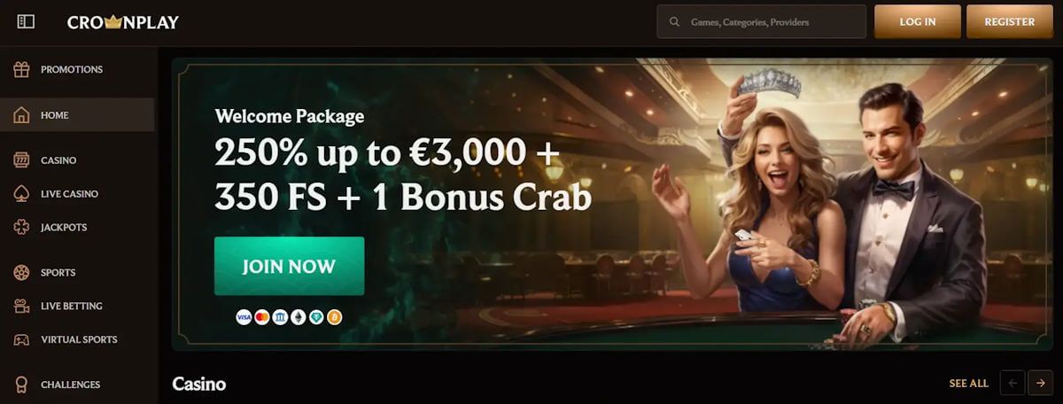 crownplay site de jeux en ligne